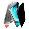 Proteggi schermo in vetro temperato iPhone 17 Air Torras GlassGo Privacy con cornice autoallineante