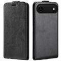 Custodia Flip Verticale con Slot per Schede per iPhone 17 Air - Nera