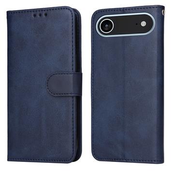 iPhone 17 Air Custodia a portafoglio con supporto - Blu