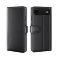 Custodia in pelle a portafoglio per iPhone Air con cavalletto - nera