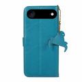 Custodia a Portafoglio in Pelle con RFID per iPhone Air - Blu
