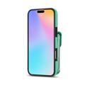 Custodia iPhone 17 Tutto in uno con portafoglio e cinturino - Menta