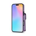 Custodia iPhone 17 Tutto in uno con portafoglio e cinturino - Viola