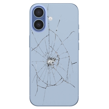 Riparazione della cover posteriore di iPhone 17 - Solo vetro - Blu