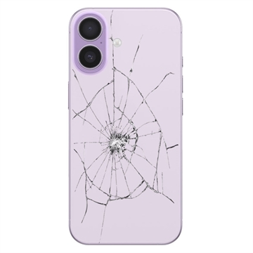 Riparazione della cover posteriore di iPhone 17 - Solo vetro - Lavanda