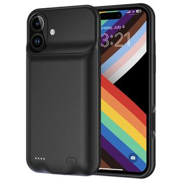 Custodia per batteria di backup iPhone 17 - 6000mAh - Nero