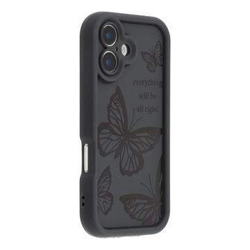 Custodia in TPU con stampa a farfalla per iPhone 17