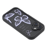 Custodia in TPU con stampa a farfalla per iPhone 17