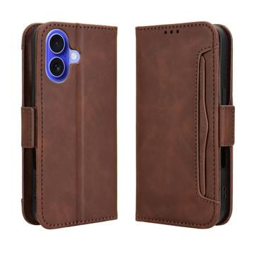 Custodia a portafoglio per iPhone 17 - Marrone