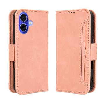 Custodia per iPhone 17 con portamonete - Rosa