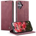 Custodia a Portafoglio Caseme 013 Serie per iPhone 17 - Rosso vino