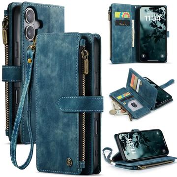 Custodia a Portafoglio Multifunzionale Caseme C30 per iPhone 17 - Blu