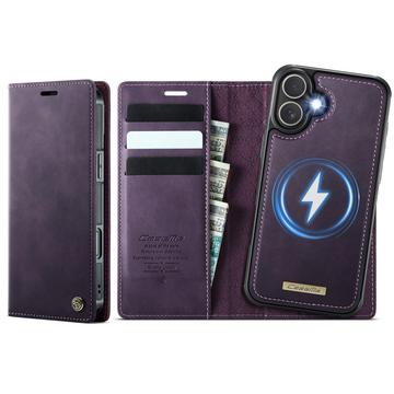 Custodia a portafoglio staccabile 2 in 1 iPhone 17 Caseme C49 - Compatibile con MagSafe, RFID - Viola
