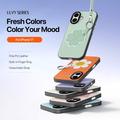 Custodia per iPhone 17 Dux Ducis Luvy con anello per le dita e cinturino per la mano