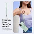 Custodia per iPhone 17 Dux Ducis Luvy con anello per le dita e cinturino per la mano