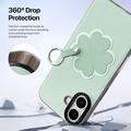 Custodia per iPhone 17 Dux Ducis Luvy con anello per le dita e cinturino per la mano