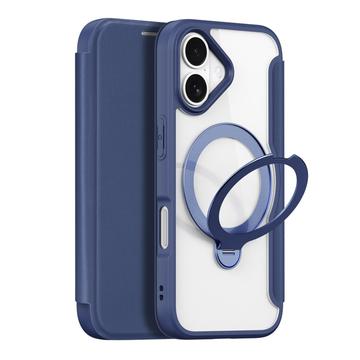 Custodia magnetica flip Dux Ducis Skin X Pro per iPhone 17 - Blu