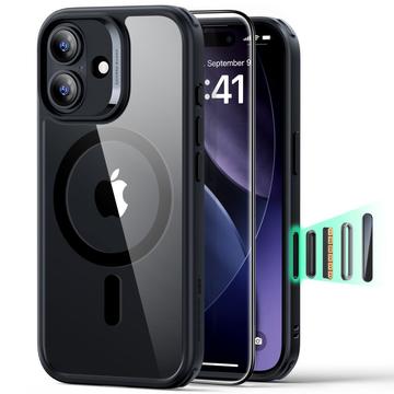 Set ibrido iPhone 17 ESR HaloLock MagSafe Classic - Trasparente Nero