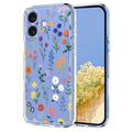 Custodia in TPU con motivo floreale per iPhone 17