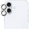 Protezione completa per obiettivo della fotocamera iPhone 17 Imak in metallo e vetro temperato - Argento