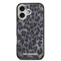 Custodia per iPhone 17 Karl Lagerfeld IML Leopardo - Compatibile con MagSafe