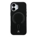Custodia 3D Mercedes-Benz per iPhone 17 - Compatibile con MagSafe - Nera