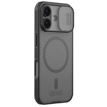 Custodia ibrida iPhone 17 Nillkin CamShield Pro Magnetic - Nero traslucido