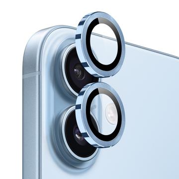 Set di protezioni per obiettivi della fotocamera iPhone 17 Northjo - Blu