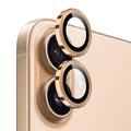Set di protezioni per obiettivi della fotocamera iPhone 17 Northjo - Oro