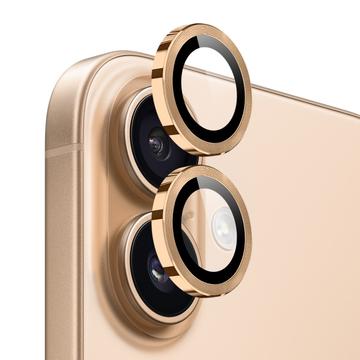 Set di protezioni per obiettivi della fotocamera iPhone 17 Northjo - Oro