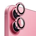 Set di protezioni per obiettivi della fotocamera iPhone 17 Northjo - Rosa