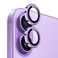 Set di protezioni per obiettivi della fotocamera iPhone 17 Northjo - Viola