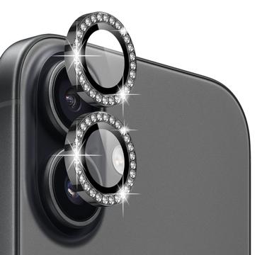 Set di protezioni per la fotocamera con strass per iPhone 17 Northjo