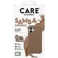 Custodia per iPhone 17 PanzerGlass Care Fashionable Samba - Compatibile con MagSafe - Espresso