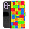 iPhone 17 Custodia Portafoglio - Blocchi