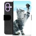 iPhone 17 Custodia Portafoglio - Gatto