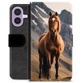 iPhone 17 Custodia Portafoglio - Cavallo