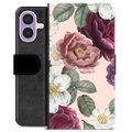 iPhone 17 Custodia Portafoglio - Fiori Romantici
