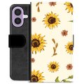 iPhone 17 Custodia Portafoglio - Girasole