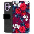 iPhone 17 Custodia Portafoglio - Fiori Vintage