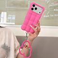 Custodia in silicone Cloud Puffer per iPhone 17 Pro/18 Pro - Rosa shocking
