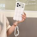 Custodia in silicone Cloud Puffer per iPhone 17 Pro/18 Pro - Bianca