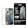 Proteggi schermo in vetro temperato per iPhone 17 Pro/18 Pro PanzerGlass Safe Ultra-Wide Fit - 9H - Bordo nero