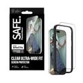 Proteggi schermo in vetro temperato per iPhone 17 Pro/18 Pro PanzerGlass Safe Ultra-Wide Fit - 9H - Bordo nero