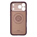 Custodia iPhone 17 Pro/18 Pro Spigen Nano Pop MagFit - Fagiolo di Borgogna
