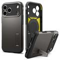 Custodia iPhone 17 Pro/18 Pro Spigen Tough Armor T Mag - Canna di fucile