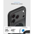 Custodia Spigen Ultra Hybrid MagSafe per iPhone 17 Pro/18 Pro - Nero classico