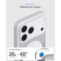 Custodia Spigen Ultra Hybrid MagSafe per iPhone 17 Pro/18 Pro - Argento classico