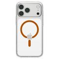 Custodia Spigen Ultra Hybrid MagSafe per iPhone 17 Pro/18 Pro - Arancione / Trasparente