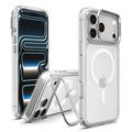 Custodia Spigen Ultra Hybrid Optik S MagSafe per iPhone 17 Pro/18 Pro - Argenta / Trasparente